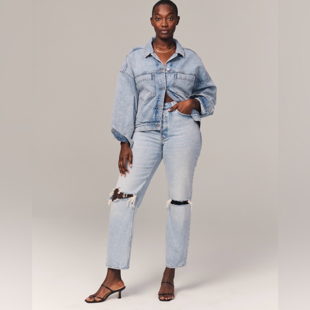 Curve Love High Rise Dad Jean
